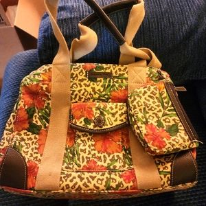 Jamaica Bay purse with matching change purse or small zip wallet. Never used.